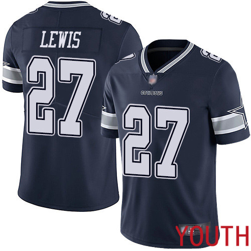 Youth Dallas Cowboys Limited Navy Blue Jourdan Lewis Home #27 Vapor Untouchable NFL Jersey